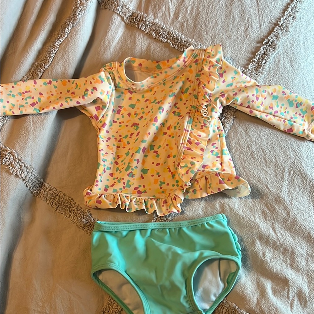 RuffleButts baby Swim Set